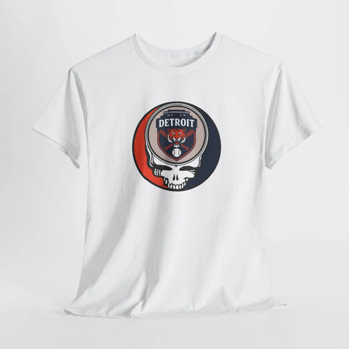 Grateful Dead - Detroit Tigers Grateful Dead Steal Your Face T-Shirt - MLB - StealieShop